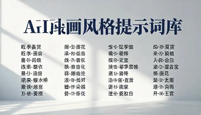 AI画面风格提示词在漫剧分镜中的适用条件与选择依据